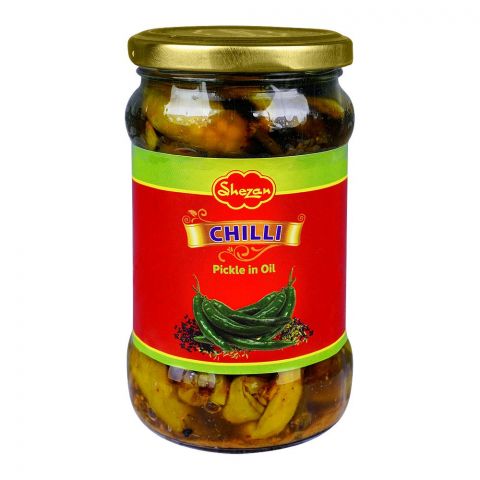 Shezan Chilli Pickle In Oil, Jar, 260g