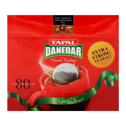 Tapal Danedar Tea Extra Strong Tea Bags 80-Pack