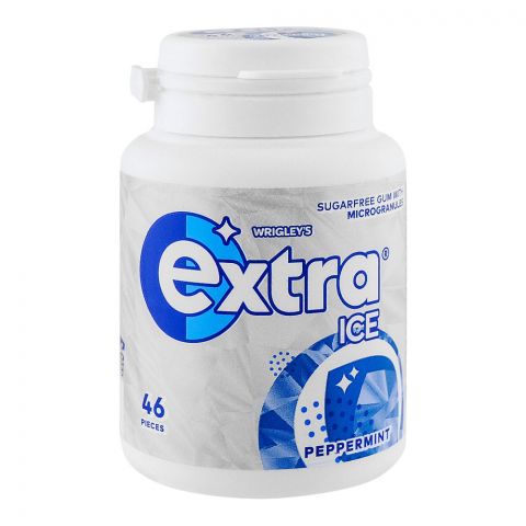 Wrigley's Extra Ice Peppermint Sugar-Free Gum, 46-Pack