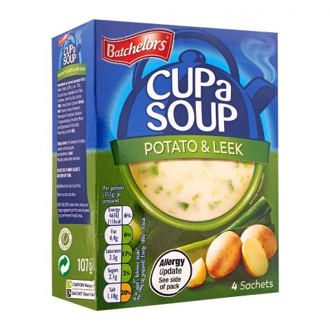 Cupa Soup Cream Leek & Potato, 107g