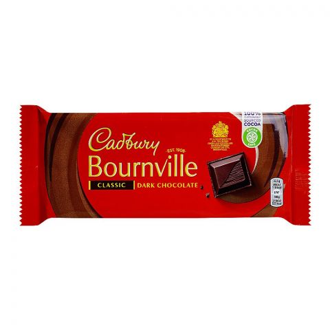 Cadbury Bournville Dark Chocolate, 180g
