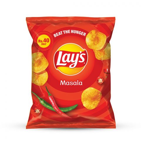 Lay's Masala Potato Chips, 35g