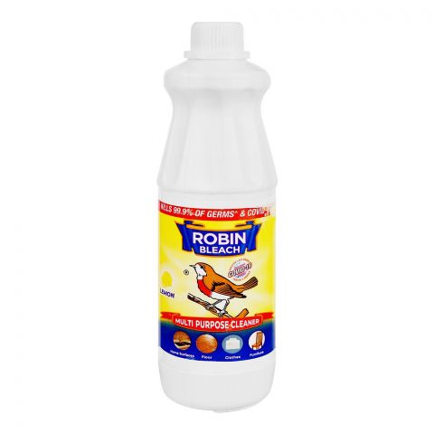 Robin Bleach Liquid Lemon Multi-Purpose Cleaner, 500ml