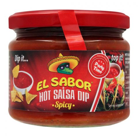 EL Sabor Hot Salsa Dip, 300g