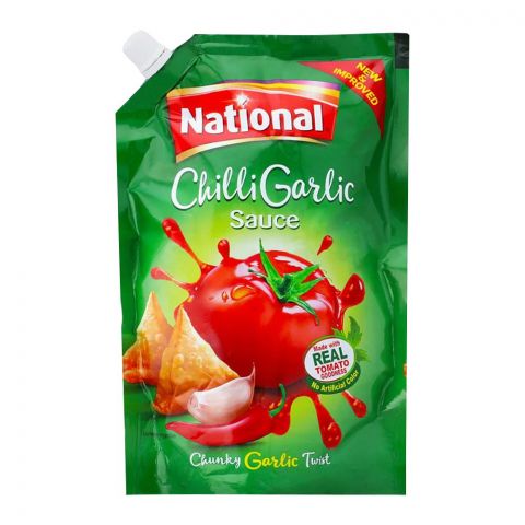 National Chilly Garlic Pouch, 800g