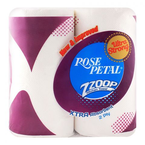 Rose Petal Kitchen Towel Twin