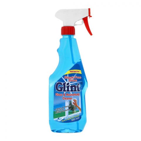 Glint Glass & Household Cleaner Spray, 500ml