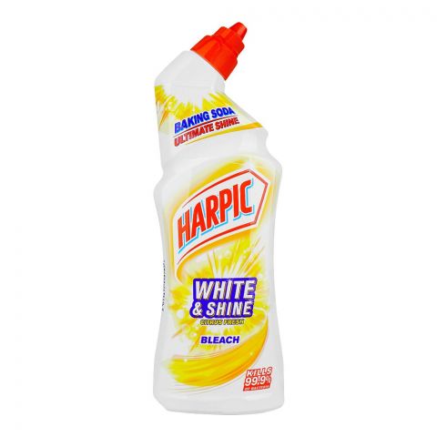 Harpic White & Shine Citrus Fresh Bleach, 750ml