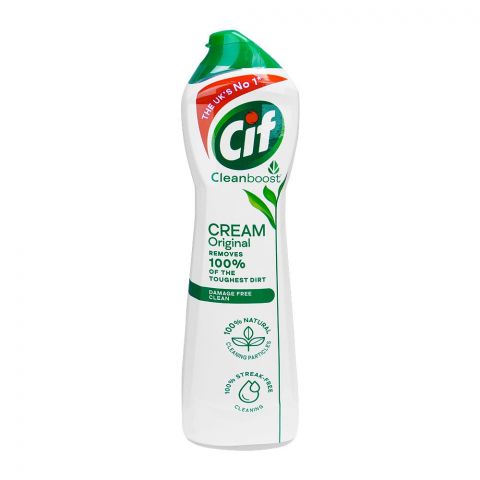 Cif Cream Original, Damage-Free Clean, 500ml
