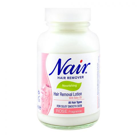 Nair Rose Nourishing Hair Removal Lotion 120ml