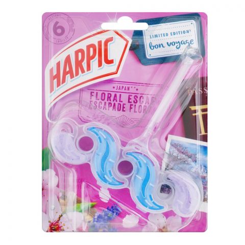 Harpic Toilet Block Floral Escape, 35g