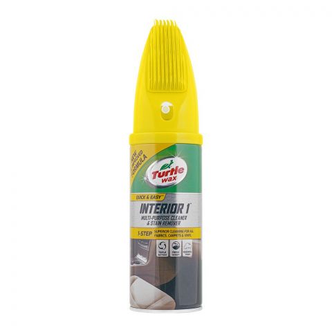 Turtle Wax Interior 1 Cleaner With Brush, 400ml
