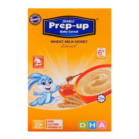 Mead Johnson Prep-Up Baby Cereal Wheat Milk & Honey 175gm