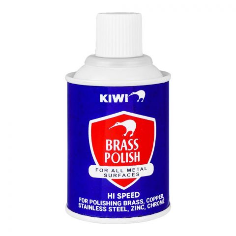 Kiwi Brass Polish, For All Metal Surfaces, 100ml