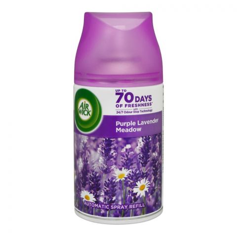 Airwick Purple Lavender Meadow Air Freshener Spray Refill, 250ml