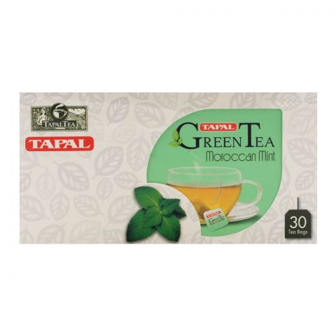 Tapal Green Tea Moroccan Mint Bags 30-Pack