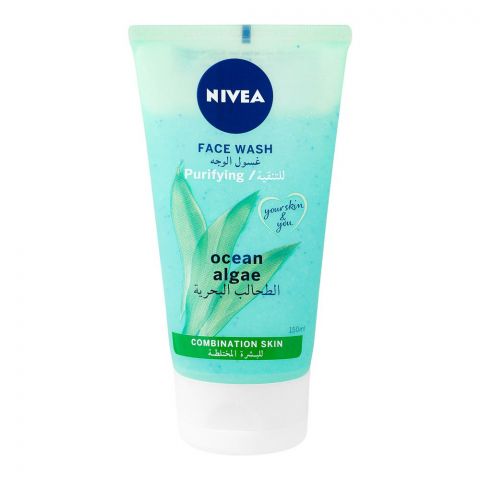 Nivea Purifying Face Wash, Combination To Oily Skin, 150ml