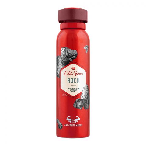 Old Spice Rock Anti-Perspirant Deodorant Body Spray, For Men, 150ml