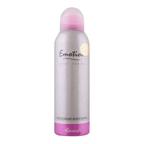 Rasasi Emotion Deodorant Spray, For Women, 200ml
