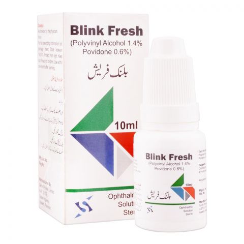Sante Pharma Blink Fresh Ophthalmic Solution, 10ml