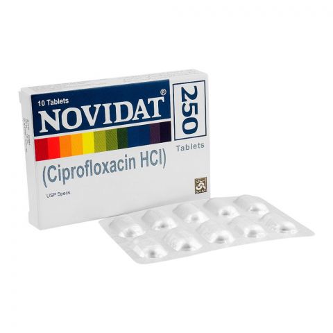 Sami Pharmaceuticals Novidat Tablet, 250mg, 10-Pack