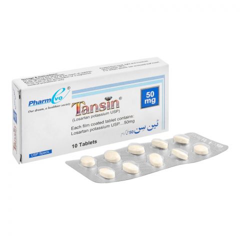 PharmEvo Tansin Tablet, 50mg, 10-Pack