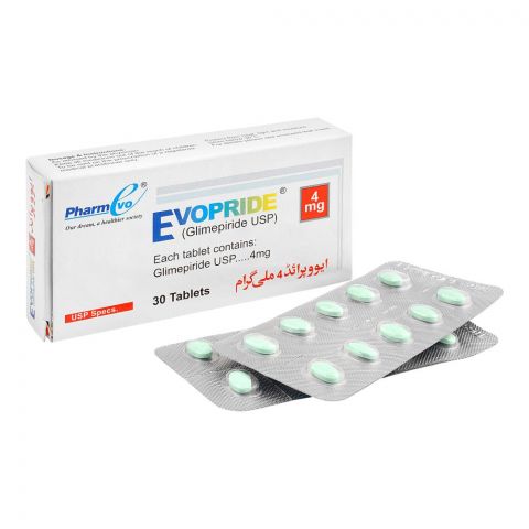 PharmEvo Evopride Tablet, 4mg, 30-Pack