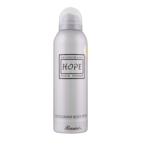 Rasasi Hope Pour Femme Deodorant Spray, For Women, 200ml