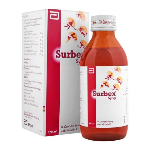 Abbott Surbex Syrup, 120ml