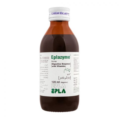 Epla Laboratories Eplazyme Syrup, 120ml