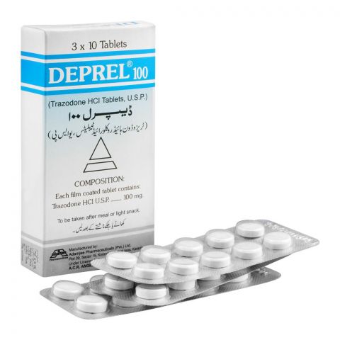 Adamjee Pharmaceuticals Deprel 100 Tablet, 30-Pack