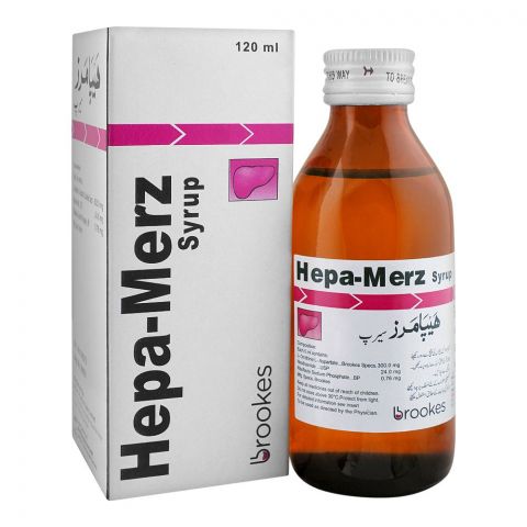 Brookes Pharma Hepa-Merz Syrup, 120ml