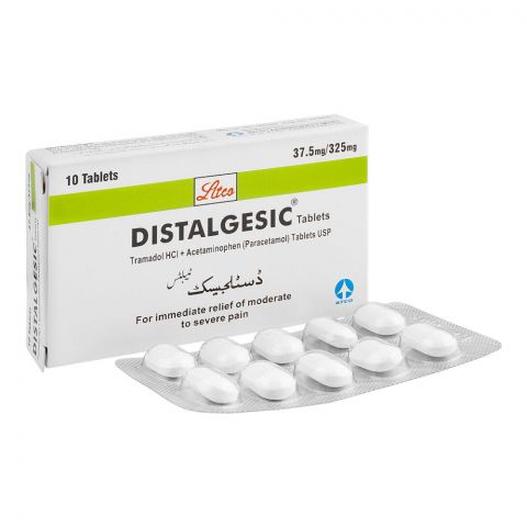 ATCO Laboratories Distalgesic Tablet, 37.5mg/325mg, 10-Pack