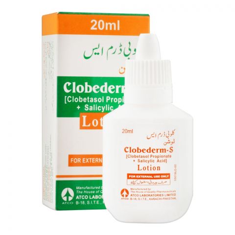 Atco Laboratories Clobederm-S Lotion, For External Use Only, 20ml