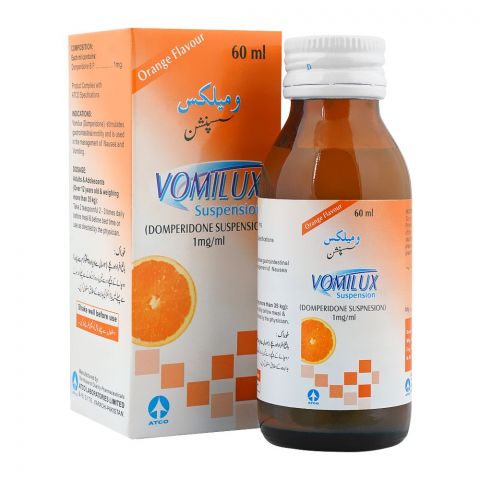 ATCO Laboratories Vomilux Suspension, 1mg/ml, 60ml
