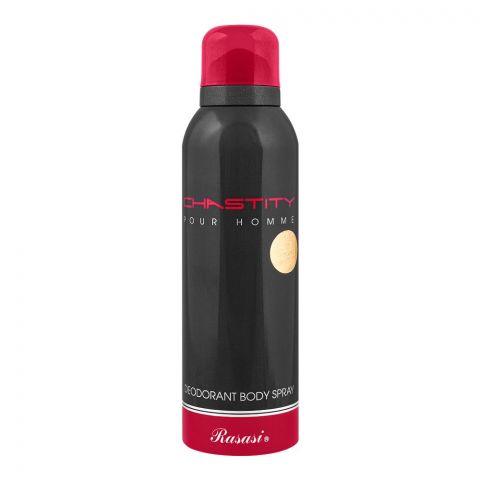 Rasasi Chastity Deodorant Spray, For Men, 200ml