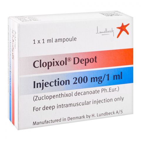 Lundbeck Pvt. Ltd. Clopixol Depot, 200mg/1ml, 1-Pack