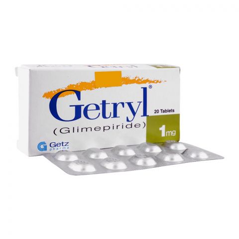 Getz Pharma Getryl Tablet, 1mg, 20-Pack