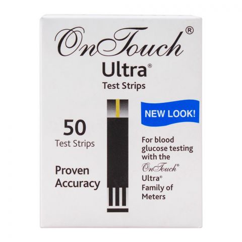 OneTouch Ultra Glucose Test Strips, 50 Count