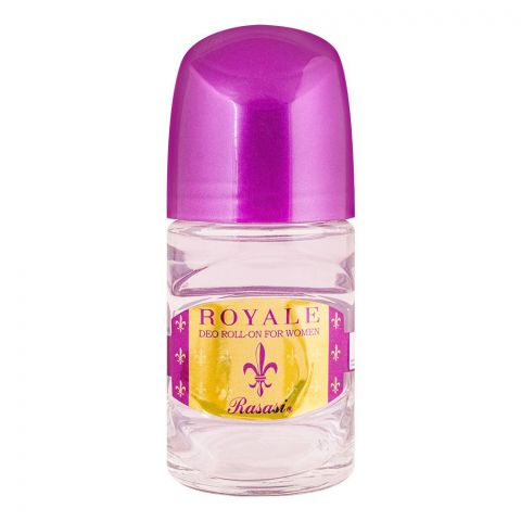 Rasasi Royale Deo Roll-On For Women, 50ml