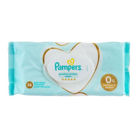 Pampers Sensitive Wipes 56-Pack Refill