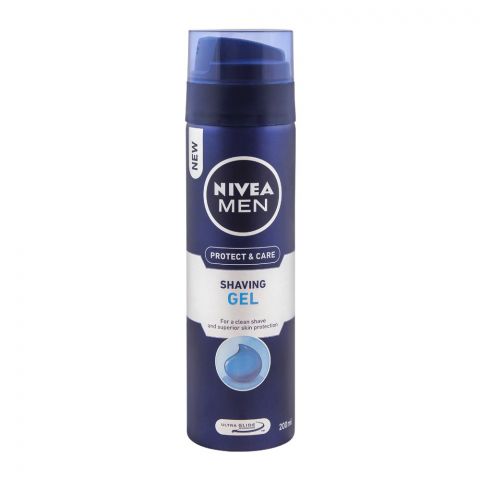 Nivea Protect & Care Shaving Gel, 200ml