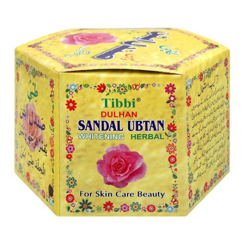 Ghani Tibbi Dulhan Sandal Ubtan, Whitening Herbal, 150g