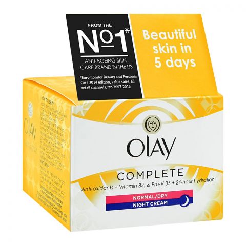 Olay Complete Normal/Day Night Cream, 50ml