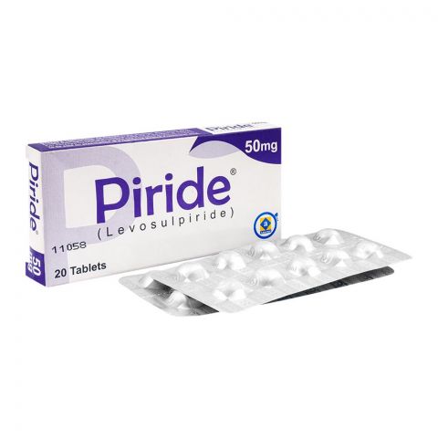 Amarant Pharmaceuticals Piride Tablet, 50mg, 20-Pack