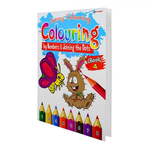 Paramount Coloring By Numbers & Joining The Dots Book, Sunny Coloring Book