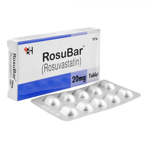Barrett Hodgson RosuBar Tablet, 20mg, 10-Pack