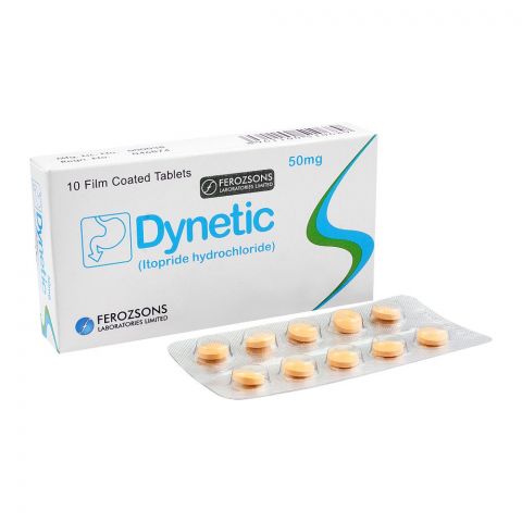 Ferozsons Laboratories Dynetic Tablet, 50mg, 10-Pack