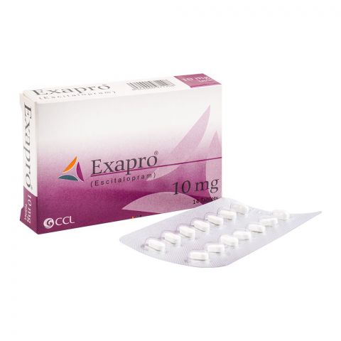 CCL Pharmaceuticals Exapro Tablet, 10mg, 14-Pack