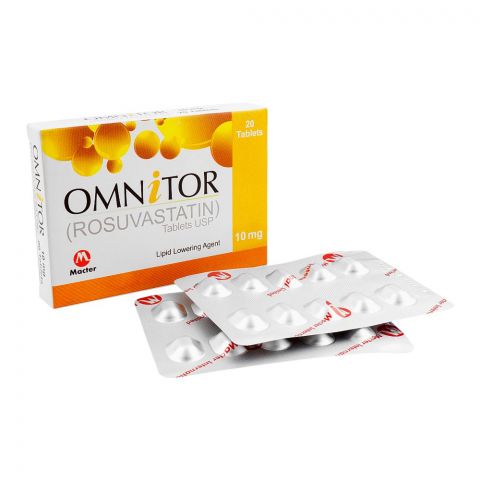 Macter Pharma Omnitor Tablet, 10mg, 20-Pack